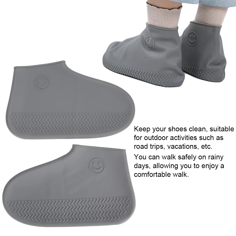 1 Pair Waterproof Silicone Protective Shoe Covers Prevent Wound Infection Neutral Non-slip Rain Boots Keeps Shoes Clean Outdoors
1 Pair Waterproof Silicone Protective Shoe Covers Prevent Wound Infection Neutral Non-slip Rain Boots Keeps Shoes Clean Outdoors