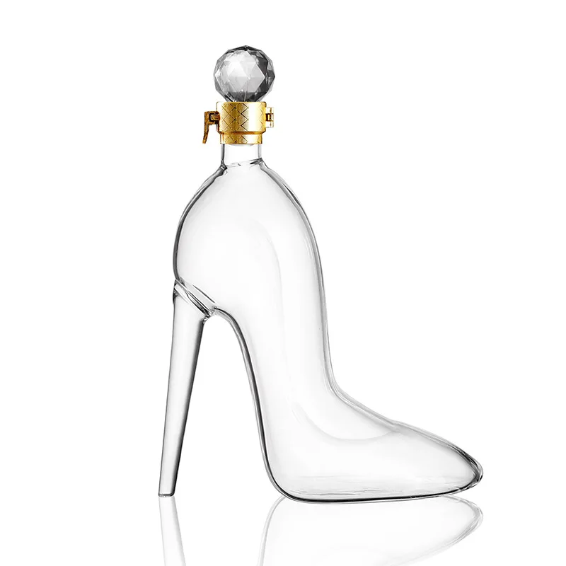 Glass high heels wine container vodka wine container pourer cocktail shaker bar accessories home bars
Glass high heels wine container vodka wine container pourer cocktail shaker bar accessories home bars