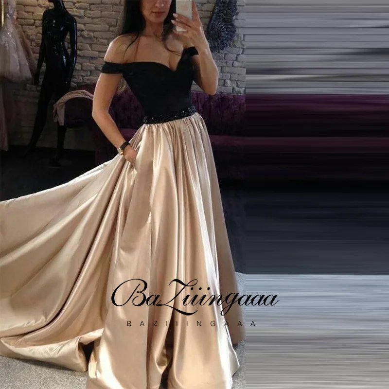 BAZIIINGAAA Luxury Cocktail Dresses Long Woman Gown Beaded Sequins Robes de cocktail Parties Bride Dress Prom Party Gowns
BAZIIINGAAA Luxury Cocktail Dresses Long Woman Gown Beaded Sequins Robes de cocktail Parties Bride Dress Prom Party Gowns