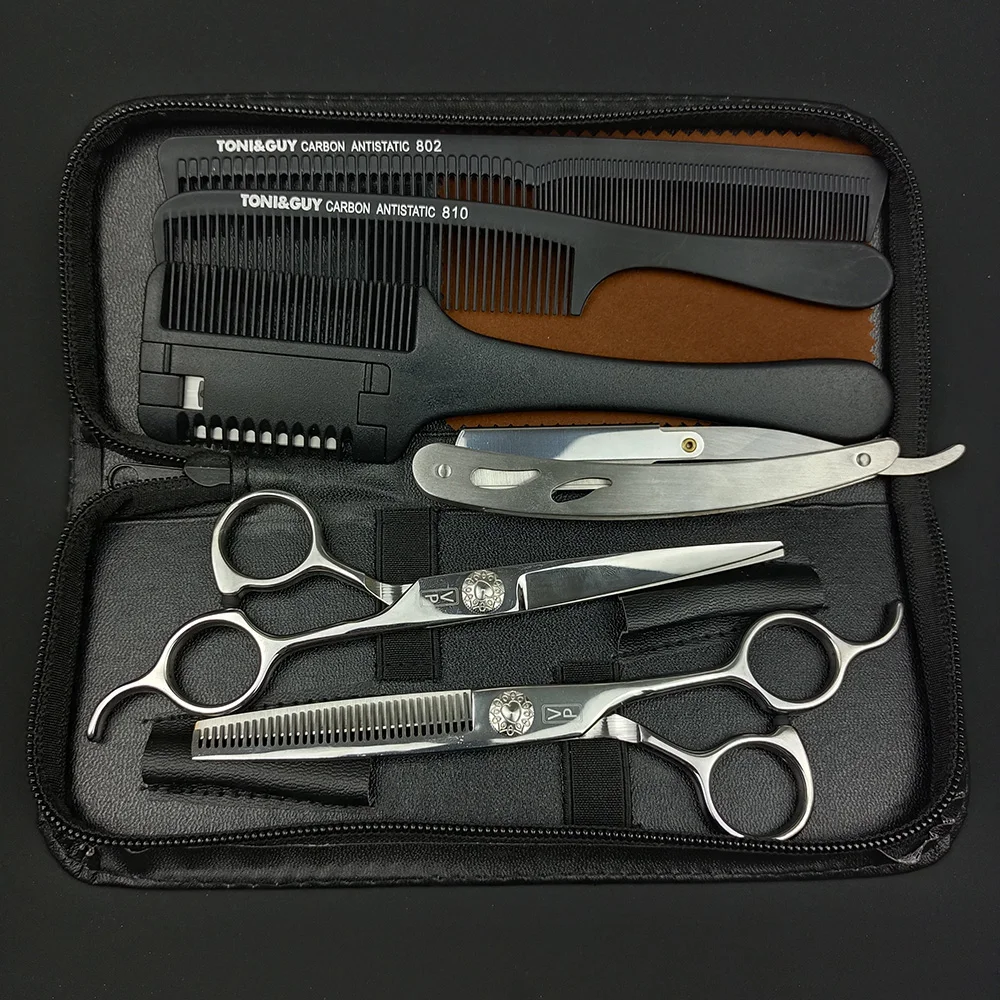 6 "17cm 440C Professional hairdressing scissors Thinning Scissors Hairdressing Supplies stainless steel Scissors for barber shop
6 "17cm 440C Professional hairdressing scissors Thinning Scissors Hairdressing Supplies stainless steel Scissors for barber shop