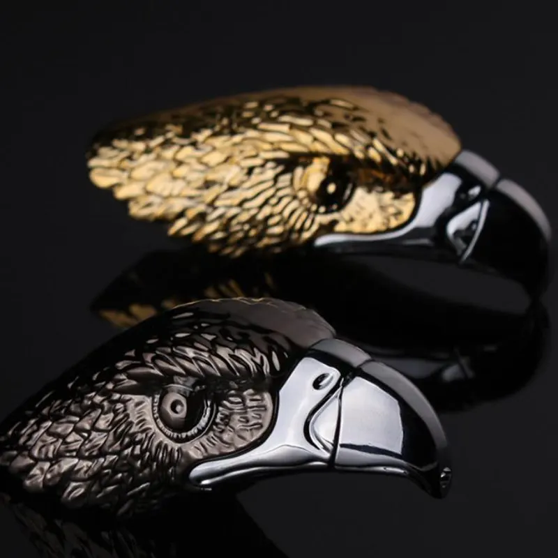 Eagle Head Metal Gas Lighter Crafts Creative Personality New Inflatable Lighter Free Fire Lighter Gadgets For Man
Eagle Head Metal Gas Lighter Crafts Creative Personality New Inflatable Lighter Free Fire Lighter Gadgets For Man