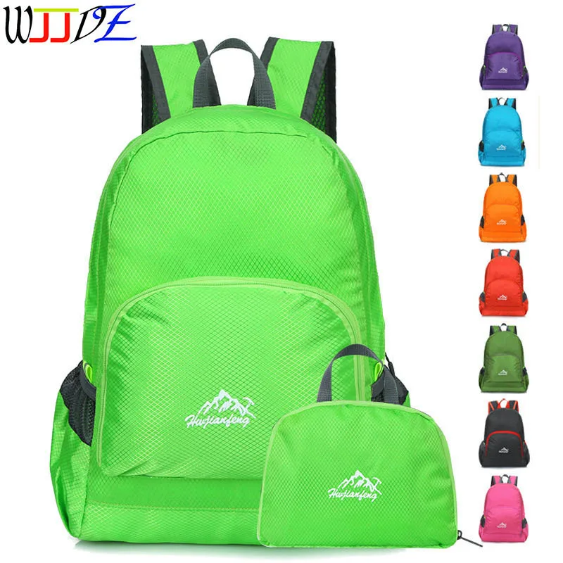 Складной рюкзак, водонепроницаемый дорожный рюкзак, рюкзак для ноутбука для мужчин и женщин, уличная большая сумка для покупок высокого кач... 
Складной рюкзак, водонепроницаемый дорожный рюкзак, рюкзак для ноутбука для мужчин и женщин, уличная большая сумка для покупок высокого кач...