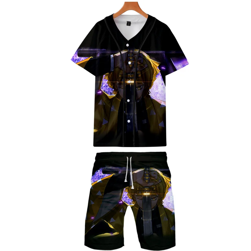 Demon Slayer 3D Printed Two Piece Set Summer Baseball T-shirts+Casual Shorts Fashion 2019 Trendy Streetwear Clothes
Demon Slayer 3D Printed Two Piece Set Summer Baseball T-shirts+Casual Shorts Fashion 2019 Trendy Streetwear Clothes