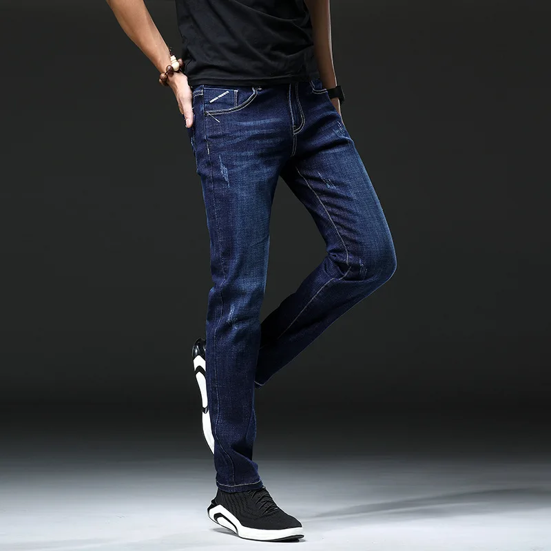 Spring And Autumn New Fashion Casual Men's Jeans-NZKJ15