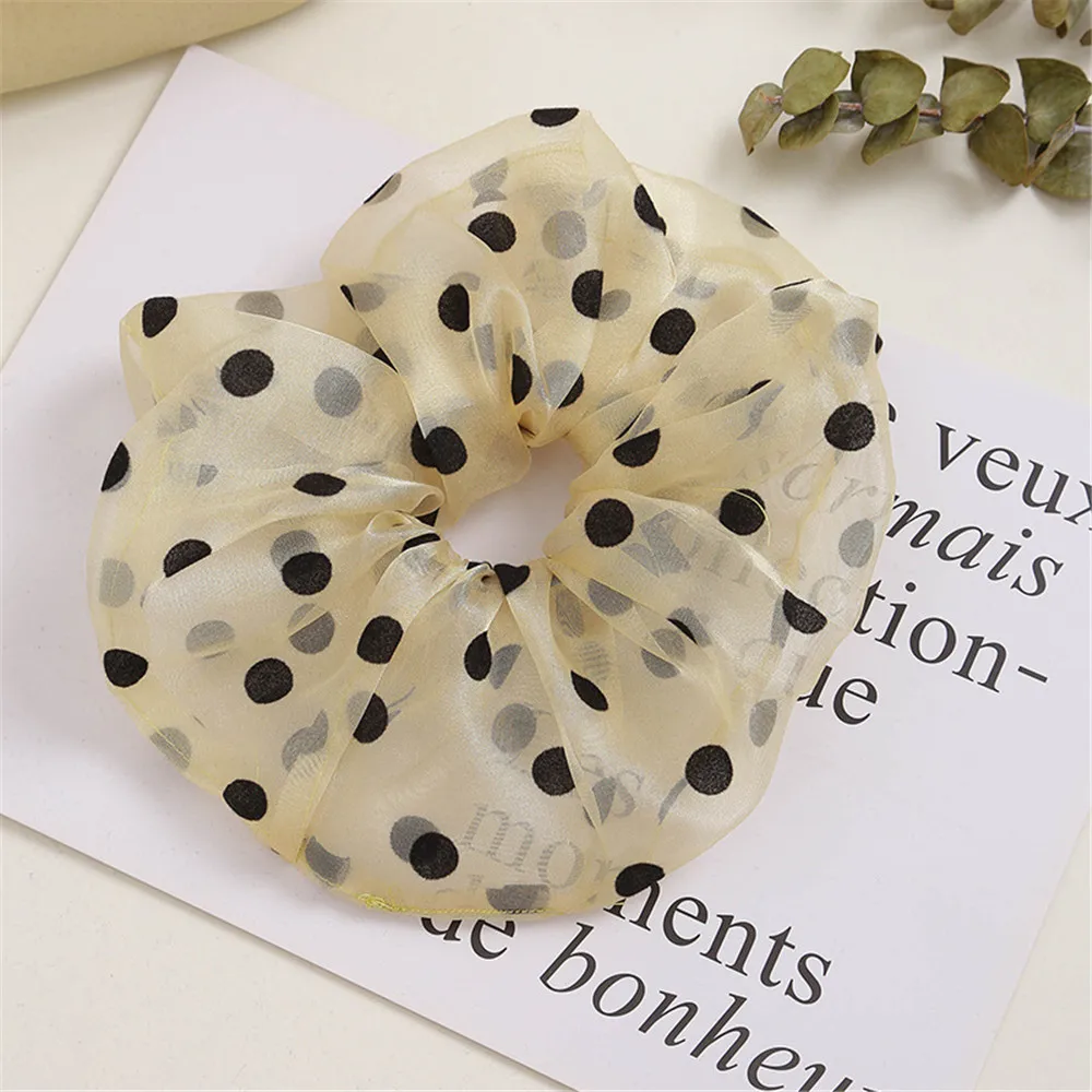Fashion Colorful Dot Mesh Hair Scrunchies Ponytail Holder For Women Girls Hair Ties Gum Stretchy Hair Bands Hair Accessories
Fashion Colorful Dot Mesh Hair Scrunchies Ponytail Holder For Women Girls Hair Ties Gum Stretchy Hair Bands Hair Accessories
