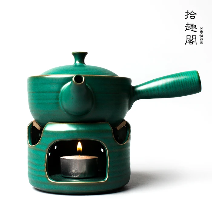 ★coarse ceramic teapot ceramic tea warmer Japanese teapot Kung Fu tea set small pot side handle pot warm tea stove set
★coarse ceramic teapot ceramic tea warmer Japanese teapot Kung Fu tea set small pot side handle pot warm tea stove set