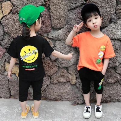 Children's Clothing Sets 2020 Summer New Baby Girl Casual Cotton Suit Kids Short Sleeve Print T Shirt+shorts 2pcs Sets 2-8 Years
Children's Clothing Sets 2020 Summer New Baby Girl Casual Cotton Suit Kids Short Sleeve Print T Shirt+shorts 2pcs Sets 2-8 Years
