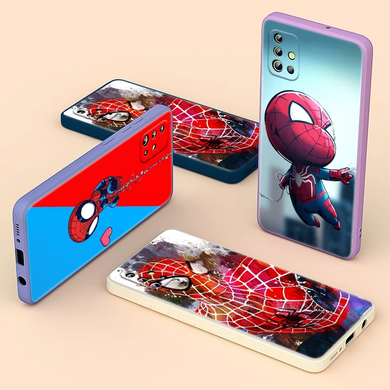 Avengers Spider Man Marvel For Samsung A72 A52 A71 A51 A32 A31 A12 A11 A91 A81 A02 A03 Liquid Silicone Soft Phone Case
Avengers Spider Man Marvel For Samsung A72 A52 A71 A51 A32 A31 A12 A11 A91 A81 A02 A03 Liquid Silicone Soft Phone Case