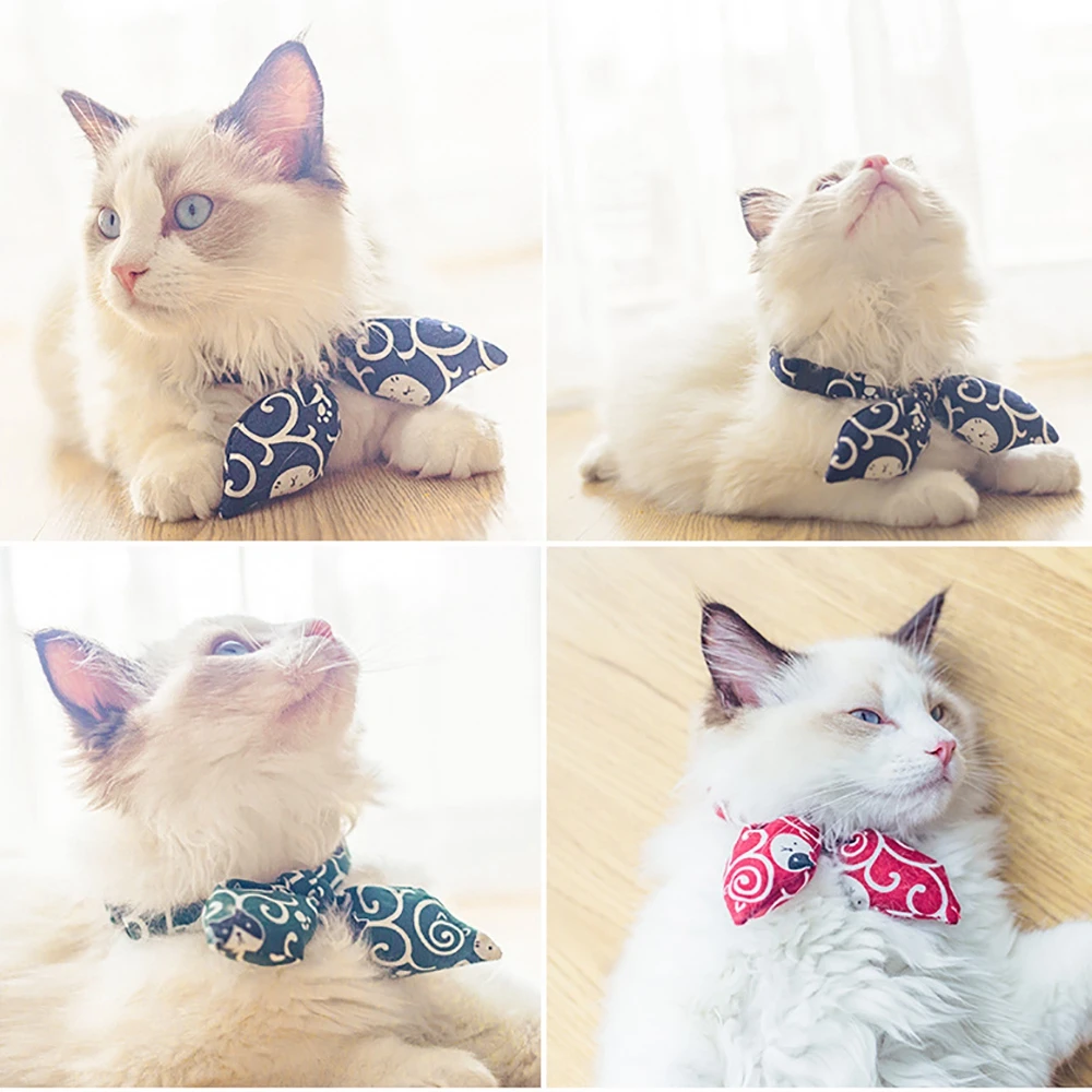 Cute Cat Collar Bow Tie Pet Collars for Cats and Small Dogs Accessories Cat-Collar Kitten Pet Products Chihuahua Necklace
Cute Cat Collar Bow Tie Pet Collars for Cats and Small Dogs Accessories Cat-Collar Kitten Pet Products Chihuahua Necklace