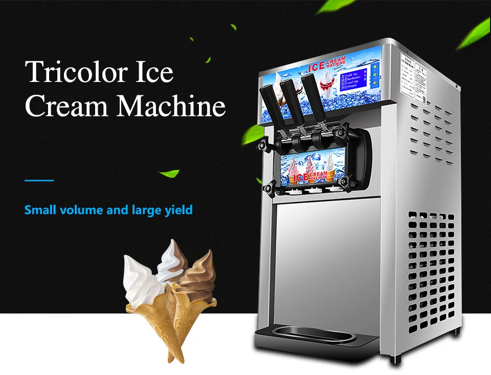 Cooper 1200W машина для приготовления мороженого 3 вкуса, мягкая машина для мороженого в горячей продаже в рекламе, Бесплатная доставка со скидко...
Cooper 1200W машина для приготовления мороженого 3 вкуса, мягкая машина для мороженого в горячей продаже в рекламе, Бесплатная доставка со скидко...