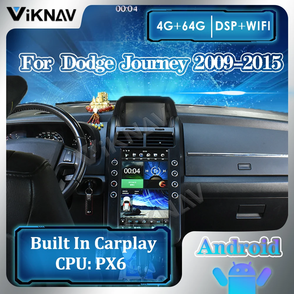 13.6 Inch PX6 Car Radio Touch Screen For DODGE JOURNEY 2009-2015 Android System Stereo Car GPS Navigation Multimedia Player
13.6 Inch PX6 Car Radio Touch Screen For DODGE JOURNEY 2009-2015 Android System Stereo Car GPS Navigation Multimedia Player