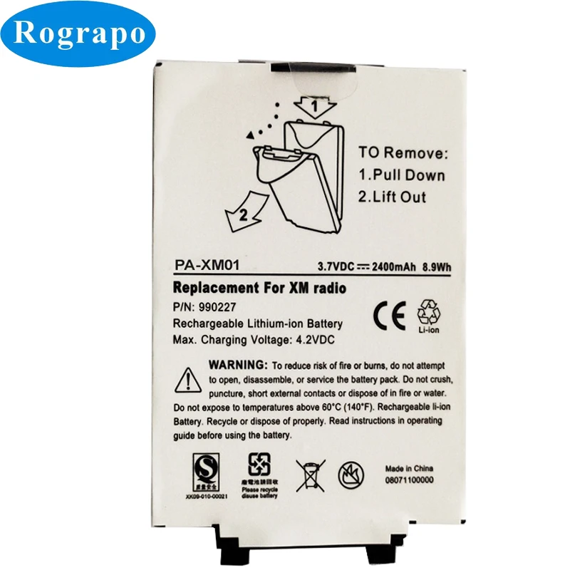 Новинка 2400 мАч EPNN8774A EPNN9155A батарея для Delphi TXM1000 XM радио MyFi SA100013 XM2GO/Altec Lansing/Audiovox XM2GO XM3020
Новинка 2400 мАч EPNN8774A EPNN9155A батарея для Delphi TXM1000 XM радио MyFi SA100013 XM2GO/Altec Lansing/Audiovox XM2GO XM3020