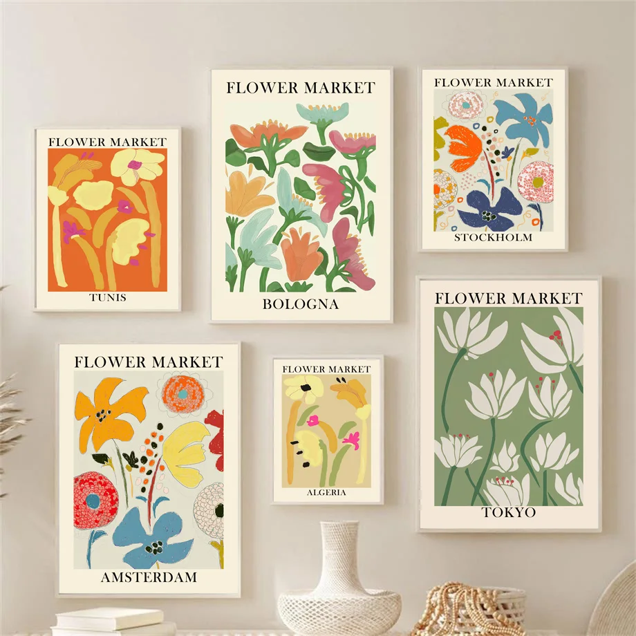 Abstract Flower Market Vintage Watercolor Wall Art Canvas Painting Nordic Posters And Prints Wall Pictures For Living Room Decor
Abstract Flower Market Vintage Watercolor Wall Art Canvas Painting Nordic Posters And Prints Wall Pictures For Living Room Decor