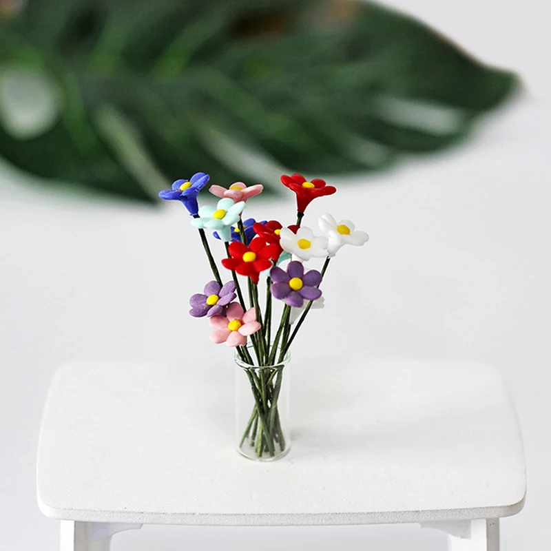 6Pcs 1/12 Scale Dollhouse Miniature Flower for Living Room Plant Room Garden Accessories
6Pcs 1/12 Scale Dollhouse Miniature Flower for Living Room Plant Room Garden Accessories