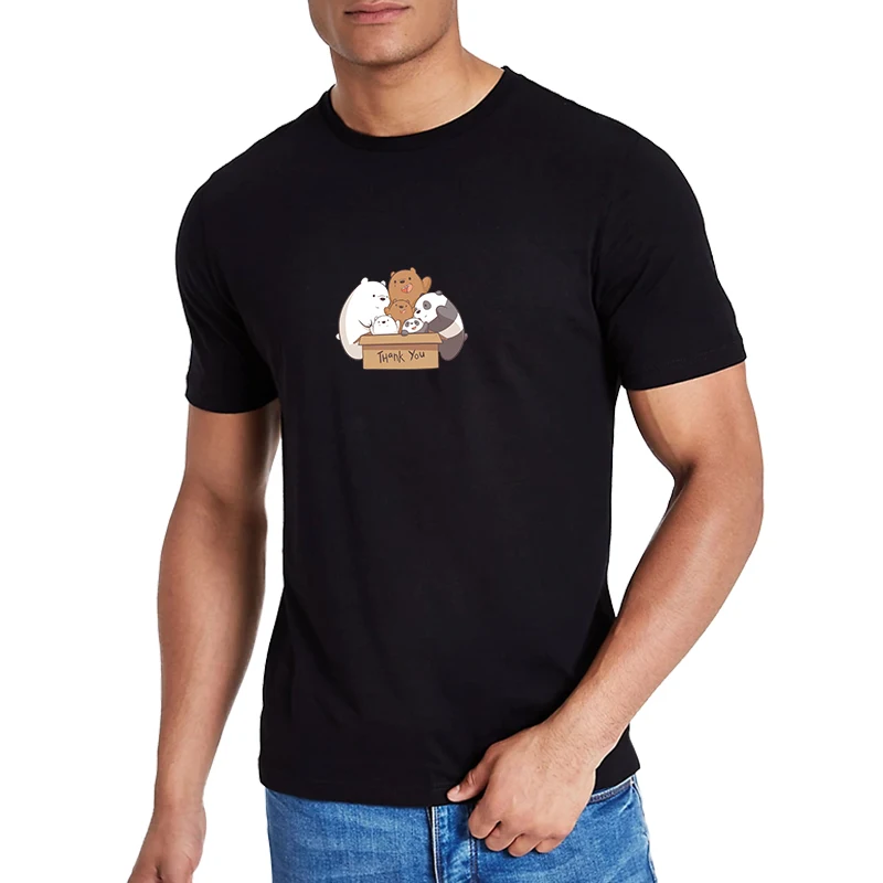 Cotton T-Shirt Fashion Brand Summer Bear Printed Men T-shirt Funny Cotton Tee O-Neck Casual Tops Drop Shipping
Cotton T-Shirt Fashion Brand Summer Bear Printed Men T-shirt Funny Cotton Tee O-Neck Casual Tops Drop Shipping