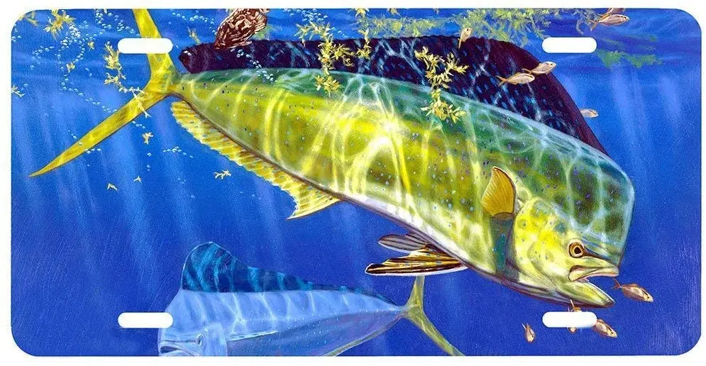 Ylens Auto CJX Green Mahi Front Metal Aluminum License Plate Vanity car tag Home Door Sign 6" x 12" with 4 Holes
Ylens Auto CJX Green Mahi Front Metal Aluminum License Plate Vanity car tag Home Door Sign 6" x 12" with 4 Holes