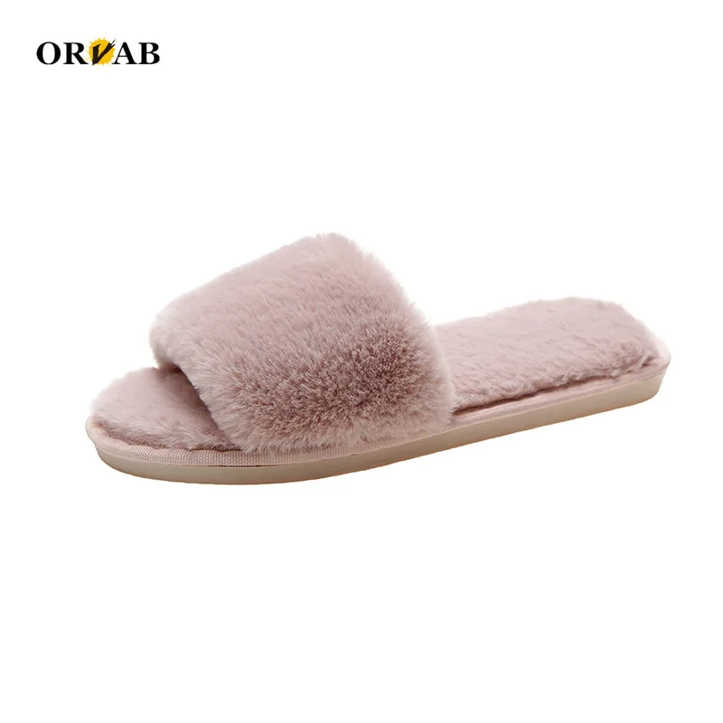 Warm Fluffy Slippers Women Cozy Faux Fur Cross Indoor Floor Slides Flat Soft Furry Shoes Ladies Female Celebrities Flip Flops
Warm Fluffy Slippers Women Cozy Faux Fur Cross Indoor Floor Slides Flat Soft Furry Shoes Ladies Female Celebrities Flip Flops