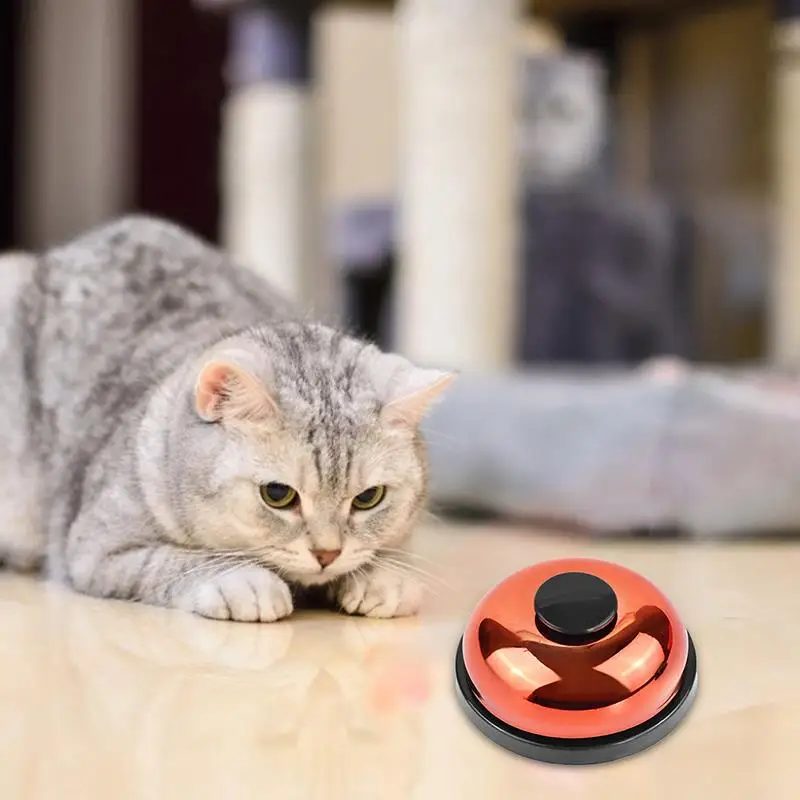Dog Toy Pet Bell Training Responder Interactive Plastic Funny Dog Call Service Bells Pet Puppies Kittens Feeding Metal Meal Bell 
Dog Toy Pet Bell Training Responder Interactive Plastic Funny Dog Call Service Bells Pet Puppies Kittens Feeding Metal Meal Bell