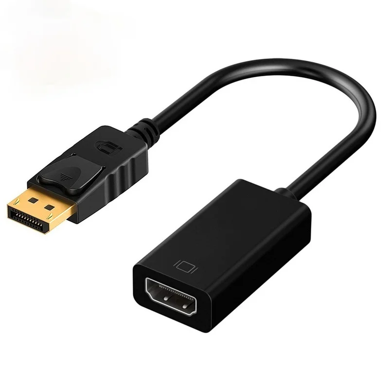 Кабель адаптера DP к HDMI-совместимый с 4K монитором ноутбука видеопроектором видеокабель высокой четкости
Кабель адаптера DP к HDMI-совместимый с 4K монитором ноутбука видеопроектором видеокабель высокой четкости