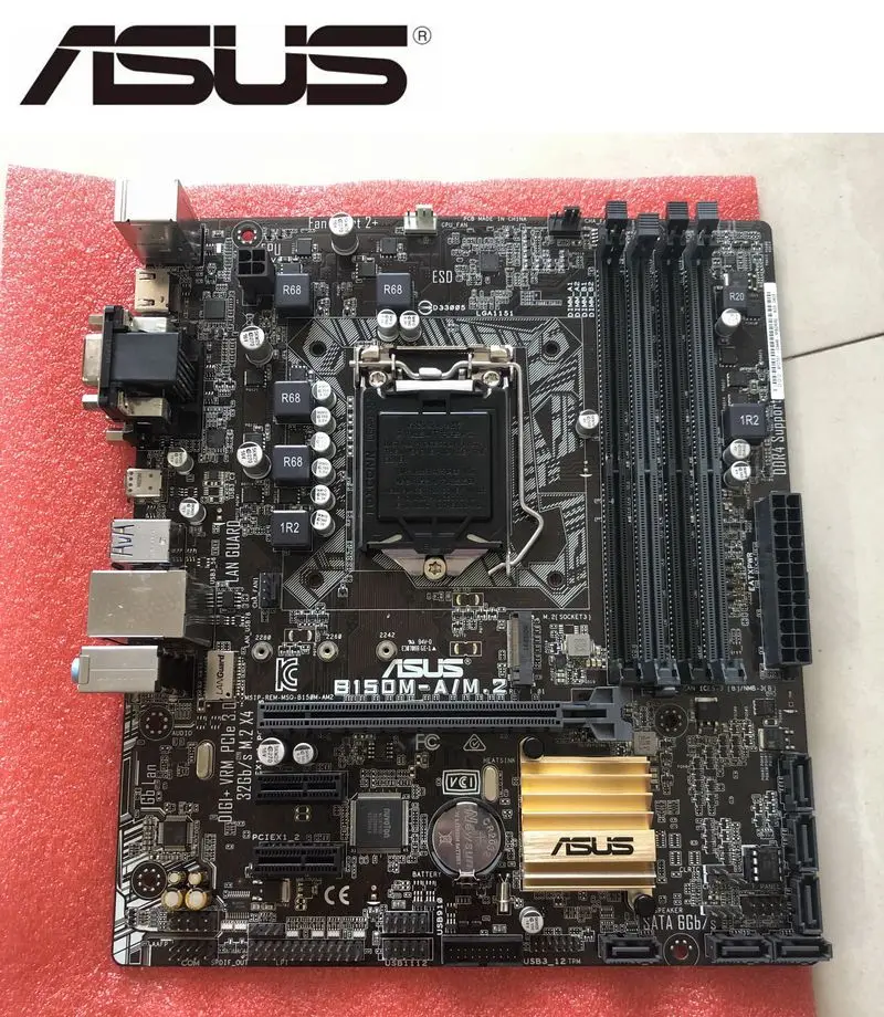 Десктопная Материнская плата ASUS B150M-A/M.2 DDR4 B150 Socket LGA 1151 материнская плата Б/у десктопная Материнская плата ПК в продаже
Десктопная Материнская плата ASUS B150M-A/M.2 DDR4 B150 Socket LGA 1151 материнская плата Б/у десктопная Материнская плата ПК в продаже