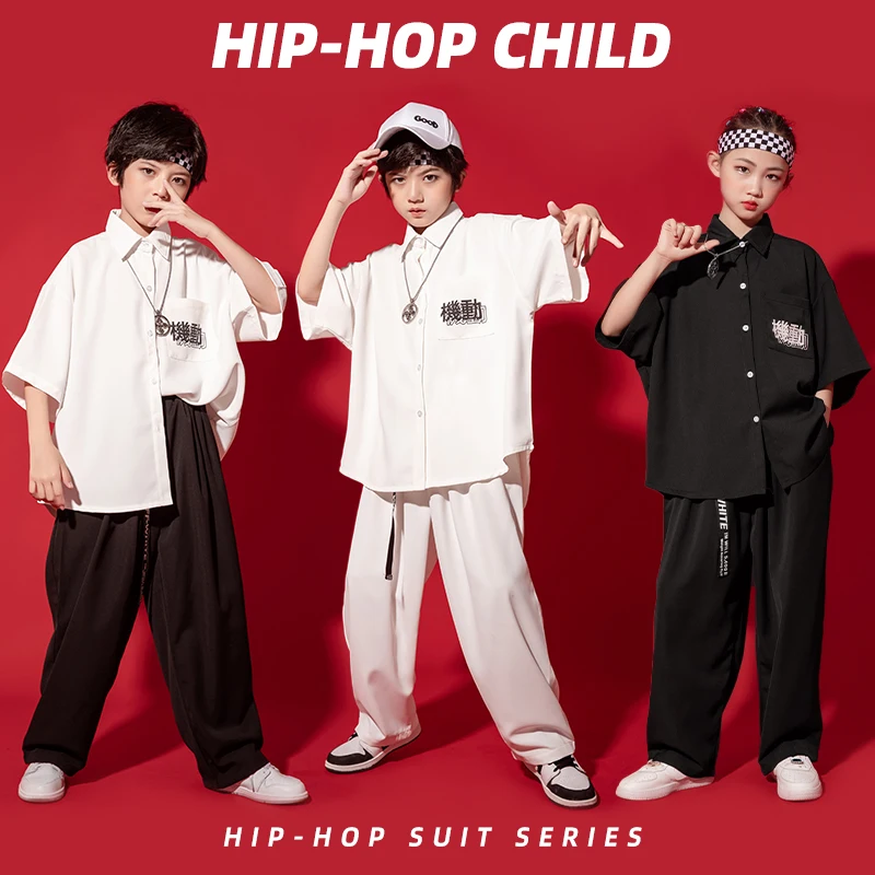 Kids Hip Hop Concert Clothing Oversized Tshirt Tops Streetwear Pants For Girls Boys Dance Costume Clothes Stage Wear Outfits
Kids Hip Hop Concert Clothing Oversized Tshirt Tops Streetwear Pants For Girls Boys Dance Costume Clothes Stage Wear Outfits