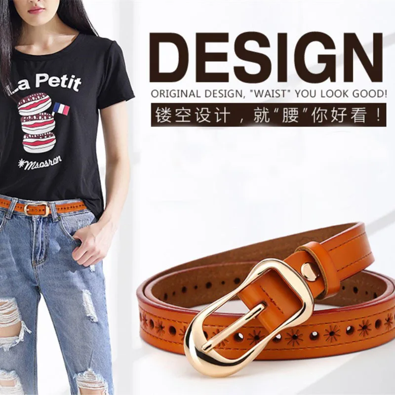 Ремень женский из натуральной бычьей кожи, Простой декоративный пояс в Корейском стиле для джинсов
Ремень женский из натуральной бычьей кожи, Простой декоративный пояс в Корейском стиле для джинсов