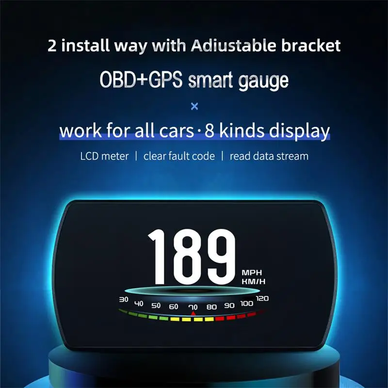 Диагностический прибор OBD + GPS, устройство для диагностики автомобиля, два режима, экран высокой четкости
Диагностический прибор OBD + GPS, устройство для диагностики автомобиля, два режима, экран высокой четкости