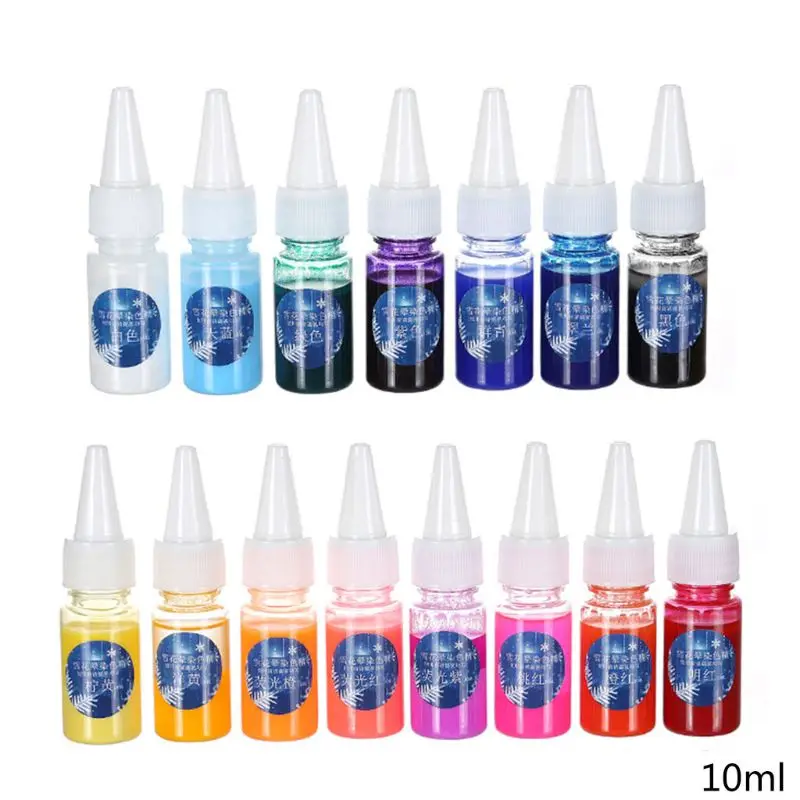 15 Colors 10ml Epoxy Pigment Liquid Colorant Dye Ink Diffusion Resin Jewelry DIY Making Crafts Accessories
15 Colors 10ml Epoxy Pigment Liquid Colorant Dye Ink Diffusion Resin Jewelry DIY Making Crafts Accessories