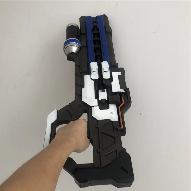 Популярная игра OW About Soldier 76 пистолет для косплея полиуретан реквизит Хэллоуина