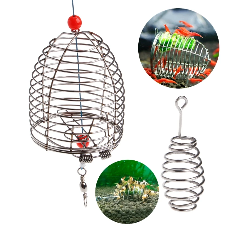Aquarium Shrimp Small Bait Feeder Dry Spinach Feeding Stainless Steel Cage S/L
Aquarium Shrimp Small Bait Feeder Dry Spinach Feeding Stainless Steel Cage S/L