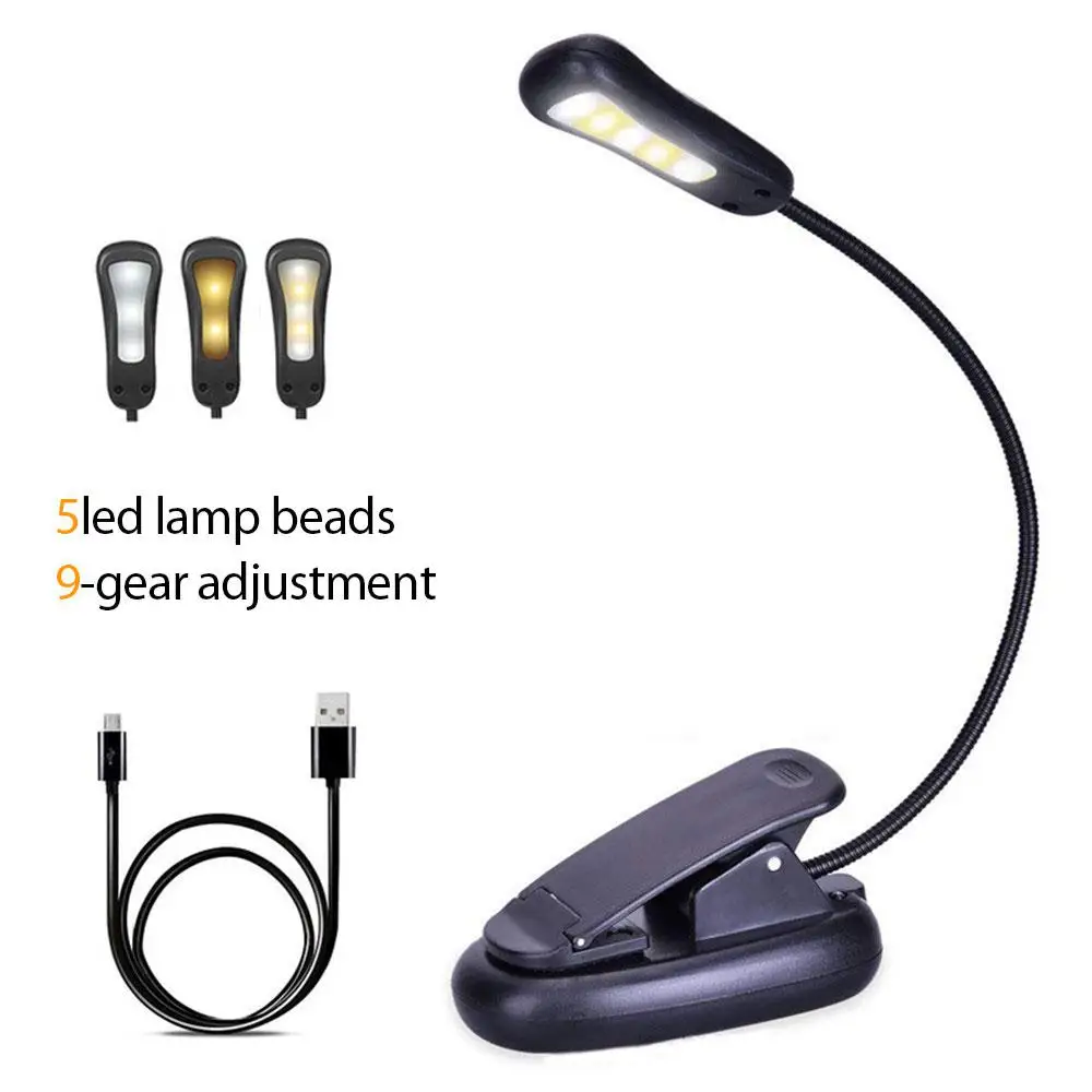 LED Clip Desk Lamp USB Touch Reading Table Light Rechargeable LED Night Light Eye Protection For Home Notebook Study Lighting
LED Clip Desk Lamp USB Touch Reading Table Light Rechargeable LED Night Light Eye Protection For Home Notebook Study Lighting