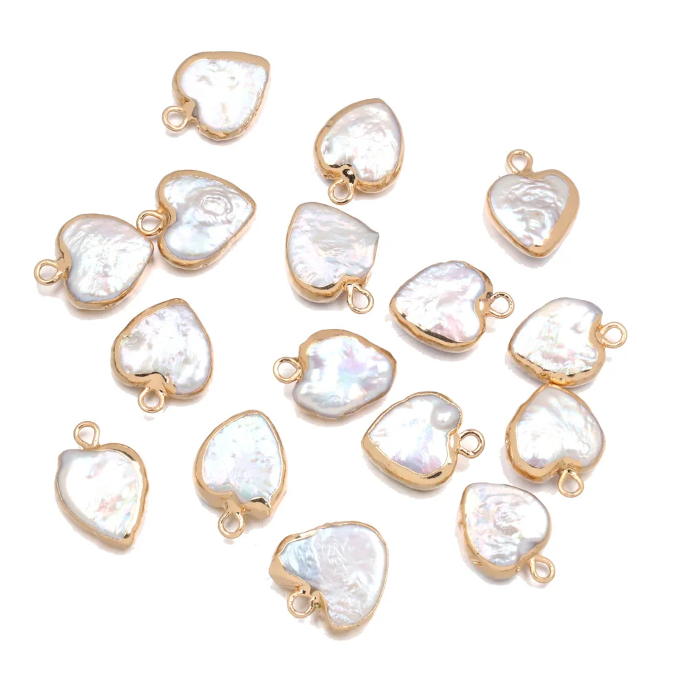 Natural Freshwater Pearl Pendants Heart shape Charms Pendants For jewelry making DIY Necklaces Bracelet earrings Accessories
Natural Freshwater Pearl Pendants Heart shape Charms Pendants For jewelry making DIY Necklaces Bracelet earrings Accessories