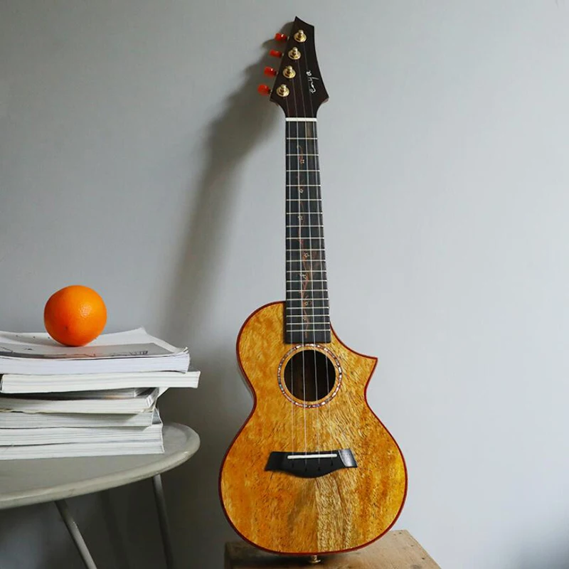 Фото Эня укулеле 23 &quot26 дюймов MG6 манго деревянная Гавайская гитара Tenor концертный
