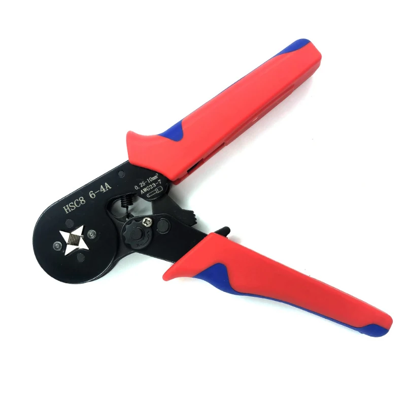 Tubular terminal crimping tool micro electric clamp hsc8 6-4a 0.06-10mm2 28-7awg high precision fixture set
Tubular terminal crimping tool micro electric clamp hsc8 6-4a 0.06-10mm2 28-7awg high precision fixture set