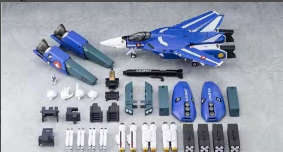 Valkyrie Factory 1/60 VF1S VF-1S Macross Arcadia Compatible Transformation Action Figure with upgrade kit blue color In STOCK
Valkyrie Factory 1/60 VF1S VF-1S Macross Arcadia Compatible Transformation Action Figure with upgrade kit blue color In STOCK
