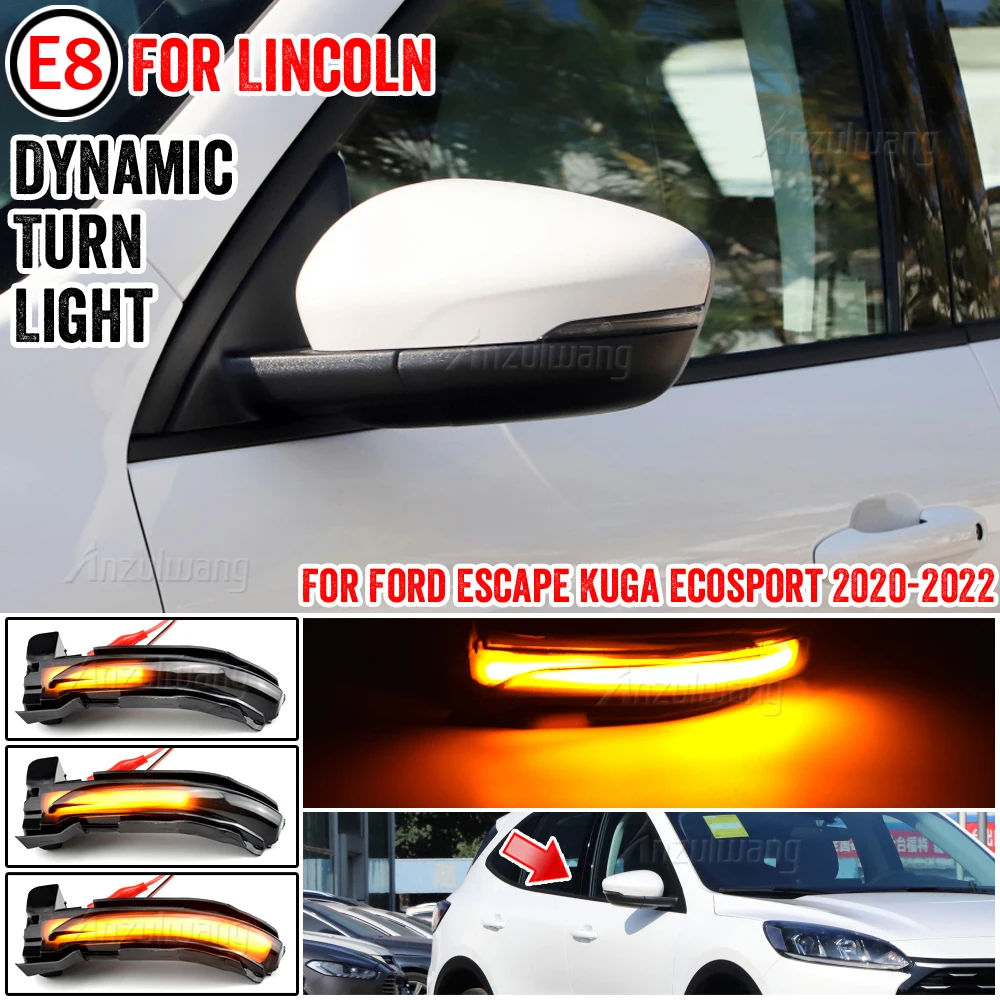 Динамический поворотный сигнал для Ford Kuga Escape 2019 2020 2021, светодиодный поворотный сигнал, потоковое зеркальное освещение
Динамический поворотный сигнал для Ford Kuga Escape 2019 2020 2021, светодиодный поворотный сигнал, потоковое зеркальное освещение