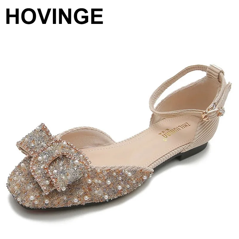 HOVINGE Women Flat 2021 Elegant Fashion Women Flat Ballet Shoes Bling Crystal Bow Tie Square Toe Flats Shoes Lady Shiny Flat
HOVINGE Women Flat 2021 Elegant Fashion Women Flat Ballet Shoes Bling Crystal Bow Tie Square Toe Flats Shoes Lady Shiny Flat