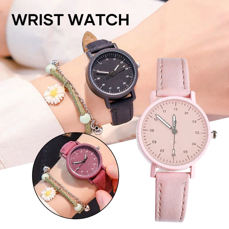 Fashion Minimalist Quartz Watch With PU Leather Strap Round Dial Wrist Watch for Casual Daily Office for Women LXH
Fashion Minimalist Quartz Watch With PU Leather Strap Round Dial Wrist Watch for Casual Daily Office for Women LXH