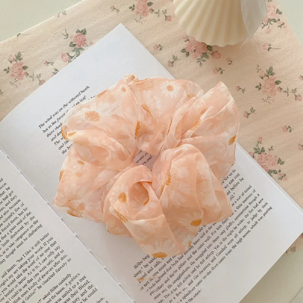 6Pcs Fashion Women Hair Scrunchie New Chiffon Elastic Hair Bands Sweet Girls Flower Hair Rope Hair Ring Ponytail Holder Headwear
6Pcs Fashion Women Hair Scrunchie New Chiffon Elastic Hair Bands Sweet Girls Flower Hair Rope Hair Ring Ponytail Holder Headwear