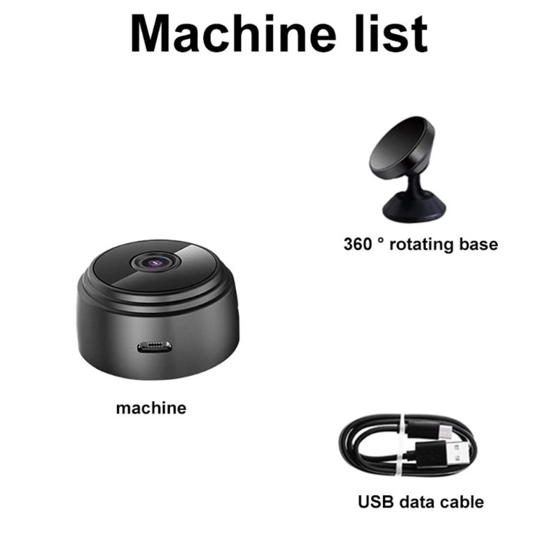 Wireless A9Security Camera 1080P WiFi Monitor Night Vision Wifi Surveillance Fast Reach
Wireless A9Security Camera 1080P WiFi Monitor Night Vision Wifi Surveillance Fast Reach