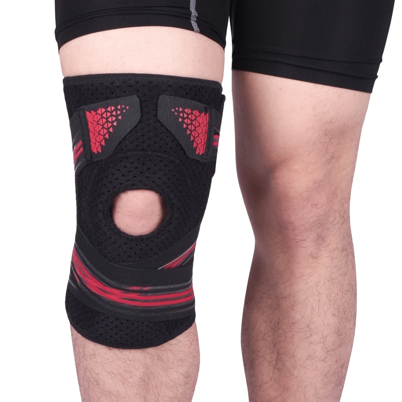 1pc Adjustable Knee Brace Support Sleeve Patella Stabilizer Protector Wrap for Arthritis Meniscus Tear Running Sports Tools
1pc Adjustable Knee Brace Support Sleeve Patella Stabilizer Protector Wrap for Arthritis Meniscus Tear Running Sports Tools