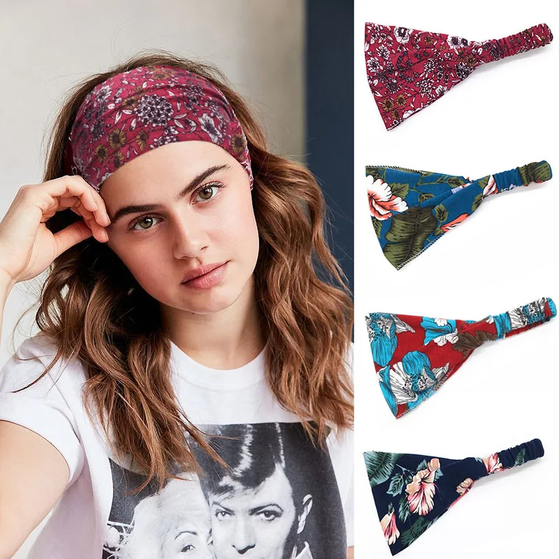 Bohemia Turban Headband Floral Prints lastic Hair Bands for Women Headwear Gum Hairbands for Girls Hair Accessories headbands
Bohemia Turban Headband Floral Prints lastic Hair Bands for Women Headwear Gum Hairbands for Girls Hair Accessories headbands