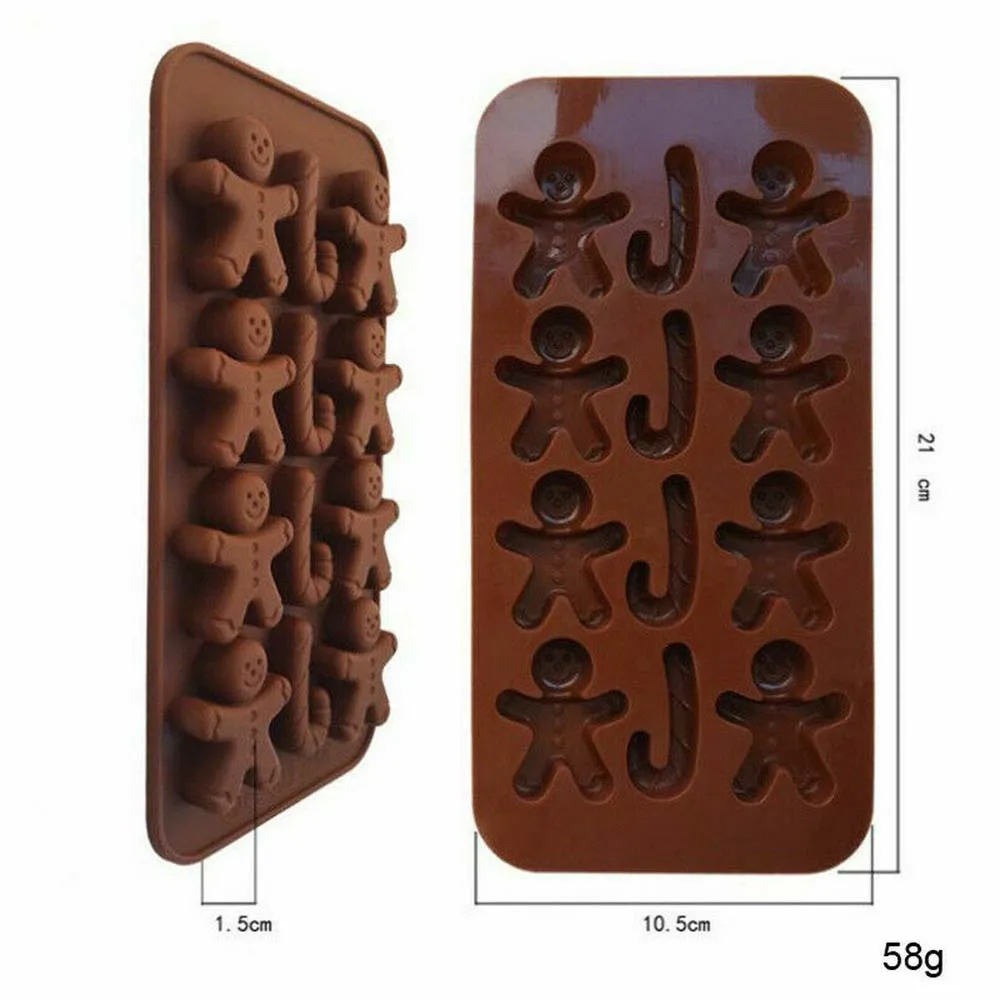 Cake Mold Christmas Chocolate Silicone Mould Cake Cookies Jelly Ice Tray Mould Baking Tool Bakeware Fondant Candy DIY 
Cake Mold Christmas Chocolate Silicone Mould Cake Cookies Jelly Ice Tray Mould Baking Tool Bakeware Fondant Candy DIY