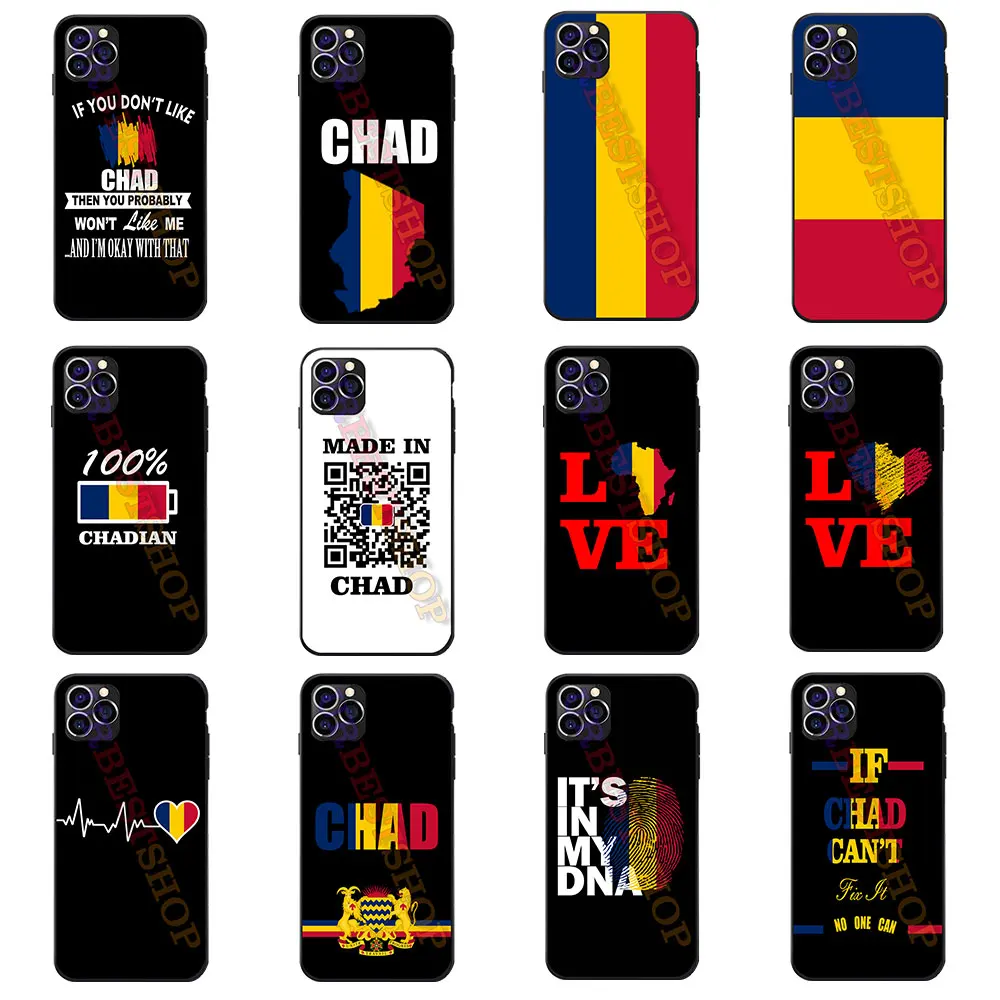 Chad Flag Theme Soft TPU Phone Cases For iPhone 5 6 7 8 S XR X Plus 11 12 Pro Max SE Mini 2020 Coat of Arms
Chad Flag Theme Soft TPU Phone Cases For iPhone 5 6 7 8 S XR X Plus 11 12 Pro Max SE Mini 2020 Coat of Arms