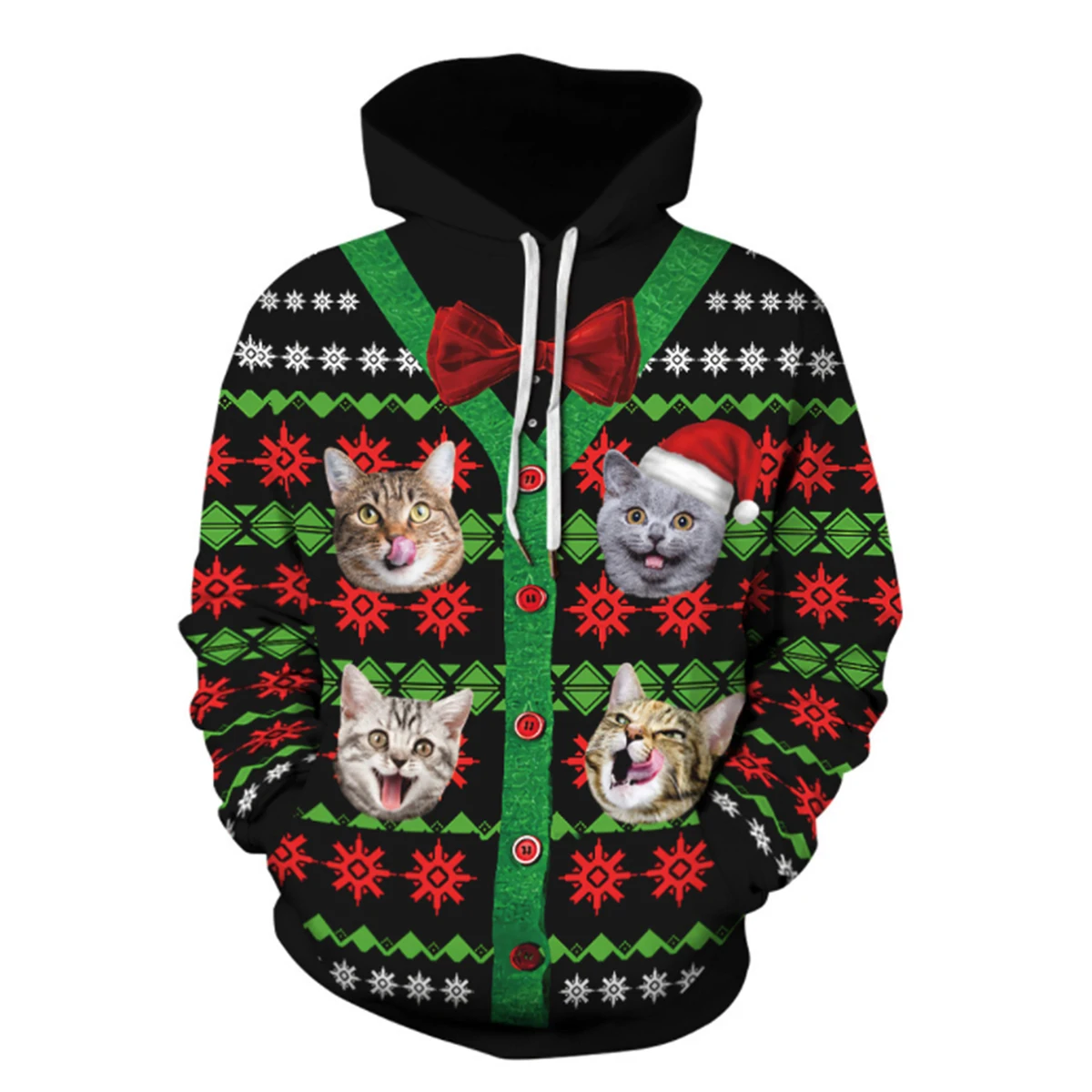 Unisex Christmas Hooded Sweatshirt Women Men Couple Outfit Long Sleeve Ugly Christmas Hoodies Pullover
Unisex Christmas Hooded Sweatshirt Women Men Couple Outfit Long Sleeve Ugly Christmas Hoodies Pullover