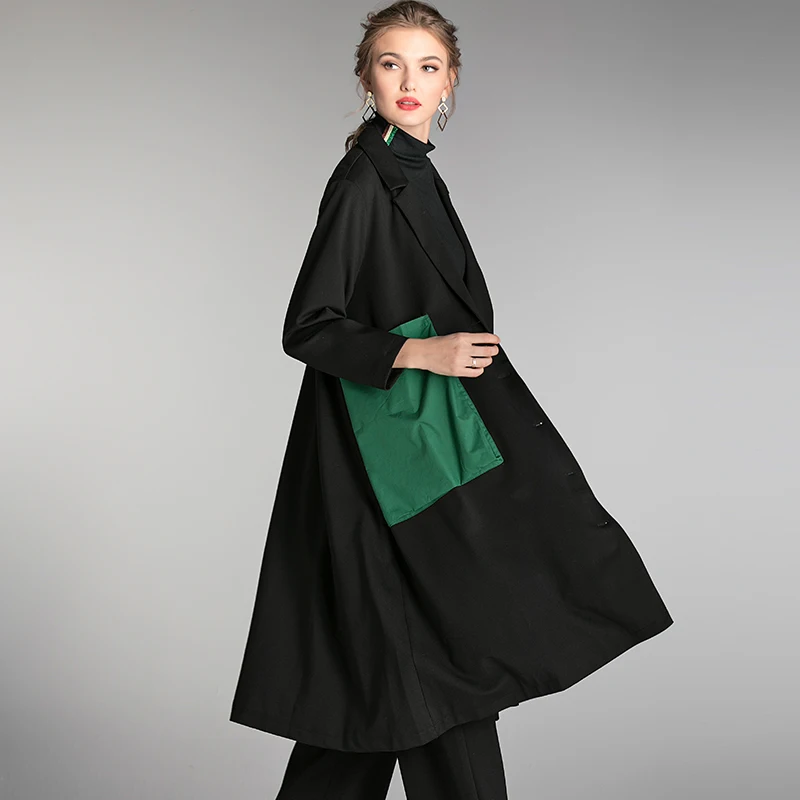 Trench Coat Hooded Winter Autumn Plus Size Women Oversized Casual Hoooded Outwears Coats Female 
Trench Coat Hooded Winter Autumn Plus Size Women Oversized Casual Hoooded Outwears Coats Female