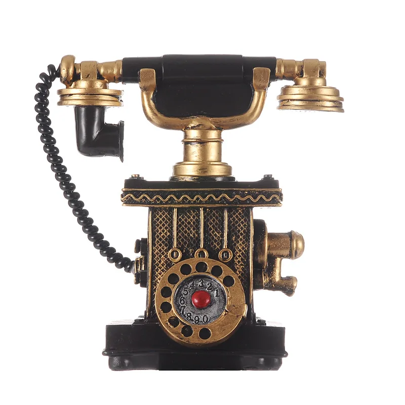 European Style Telephone Accessories And Storage Tank Accessories New Retro Resin Crafts And Creative Home Furnishings 
European Style Telephone Accessories And Storage Tank Accessories New Retro Resin Crafts And Creative Home Furnishings