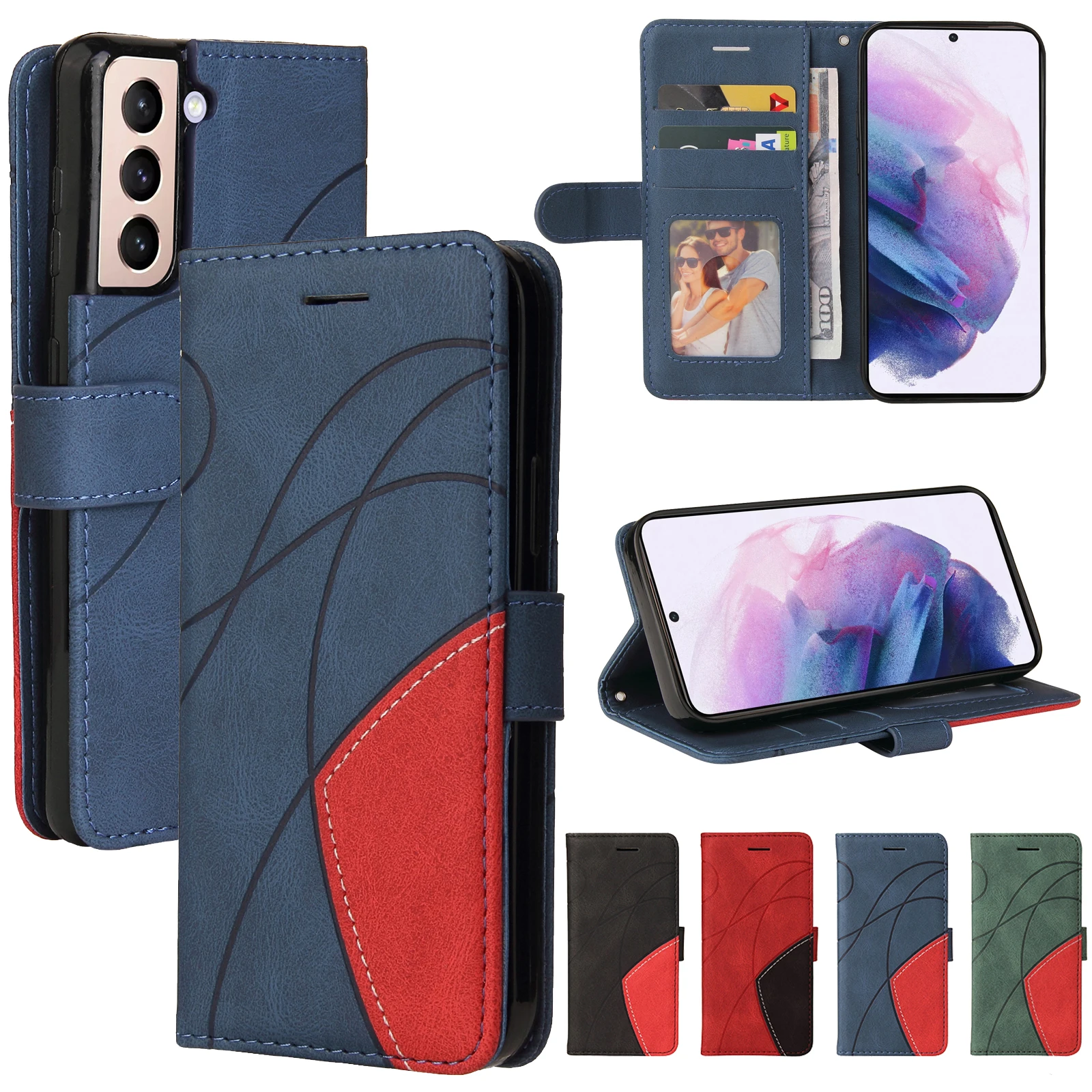 For Samsunug Galaxy S22 S21 S20 Ultra S10 S8 S9 Plus S7 Edge Leather Wallet Case For Samsung S21FE S20FE Note 20 Flip Back Cover
For Samsunug Galaxy S22 S21 S20 Ultra S10 S8 S9 Plus S7 Edge Leather Wallet Case For Samsung S21FE S20FE Note 20 Flip Back Cover