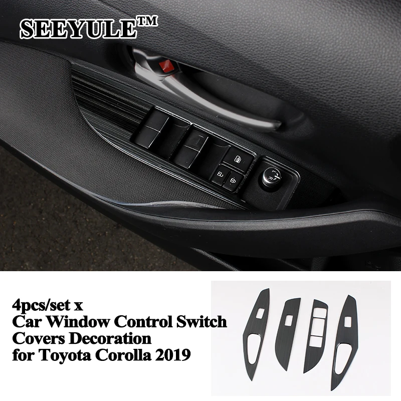 4 шт./компл. SEEYULE Стайлинг окна автомобиля переключатель панель управления украшение отделка наклейка крышка автомобильные аксессуары для ...
4 шт./компл. SEEYULE Стайлинг окна автомобиля переключатель панель управления украшение отделка наклейка крышка автомобильные аксессуары для ...