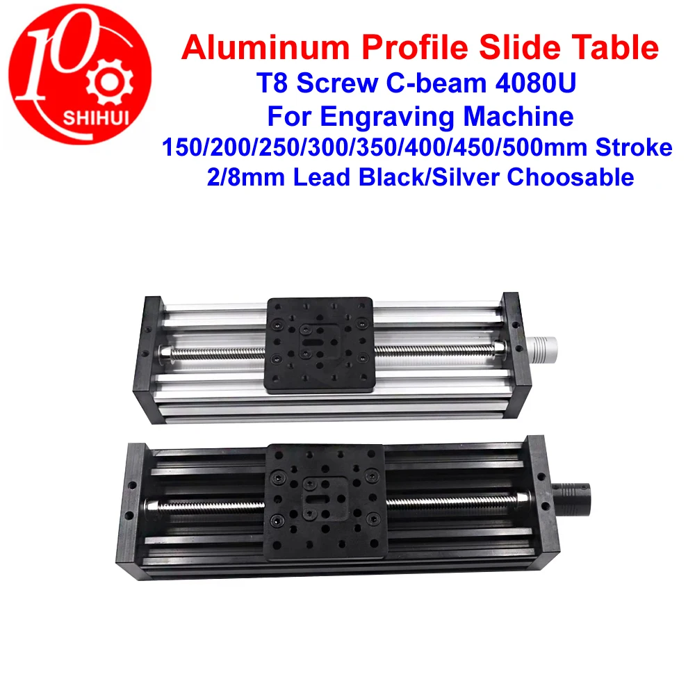 Open Builds Aluminum Profile Slide Table Axis Module Z-axis Lead T8 Screw C-beam 4080U In Engrave Machine Or 3D Printer CNC Kit
Open Builds Aluminum Profile Slide Table Axis Module Z-axis Lead T8 Screw C-beam 4080U In Engrave Machine Or 3D Printer CNC Kit